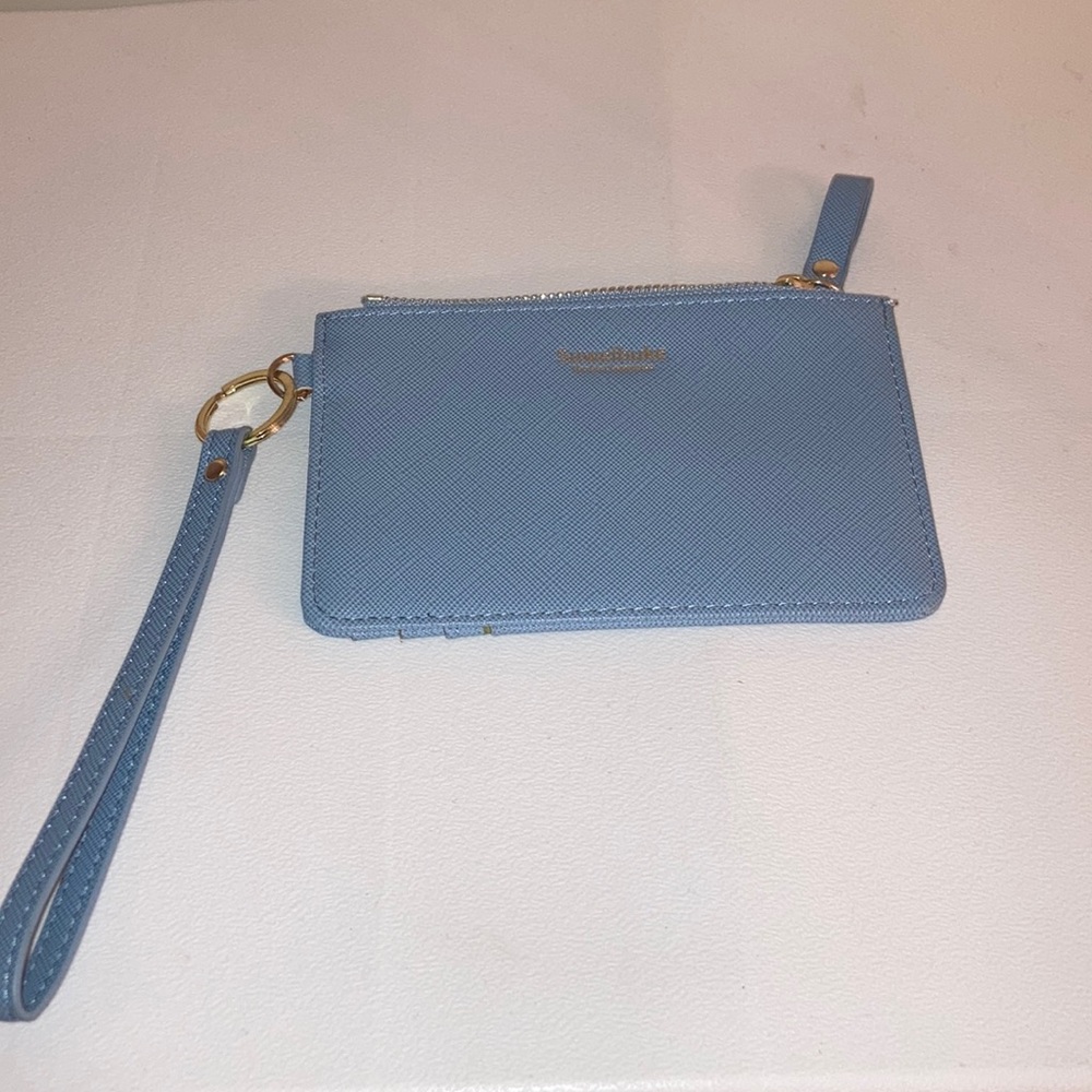 Suweibuke Light Blue Wallet With Identity Theft Protection